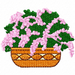 Flowers Embroidery Design 6